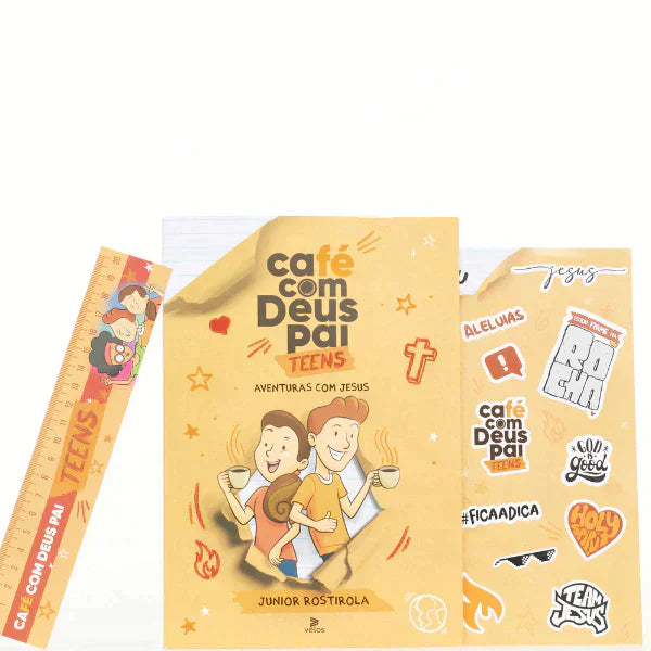 Café com Deus Pai Teens + Copo Teens