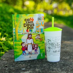 Volume 2 Café com Deus Pai Kids + Copo