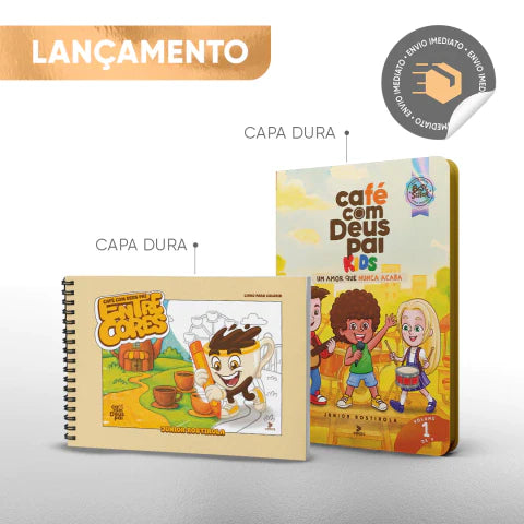 Café com Deus Pai Kids vol.1 + Entre cores