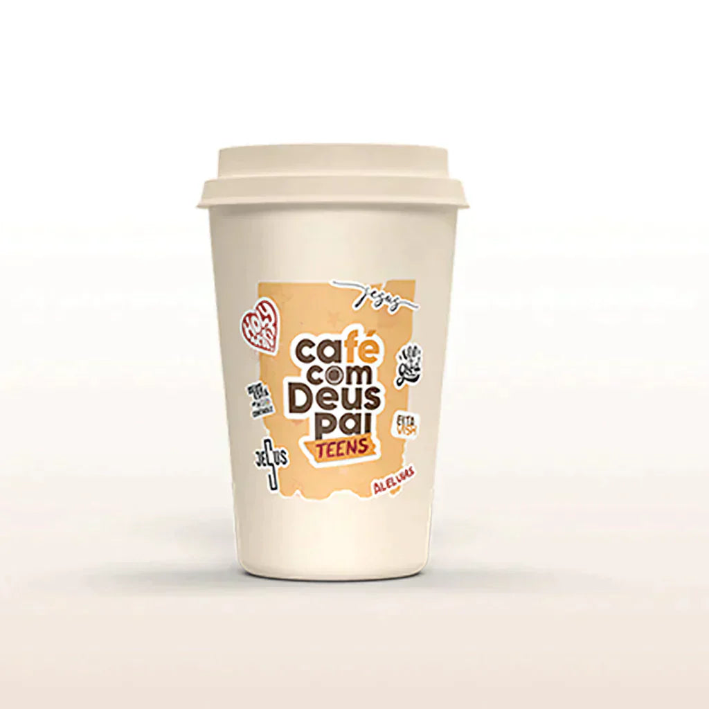 Café com Deus Pai Teens + Copo Teens